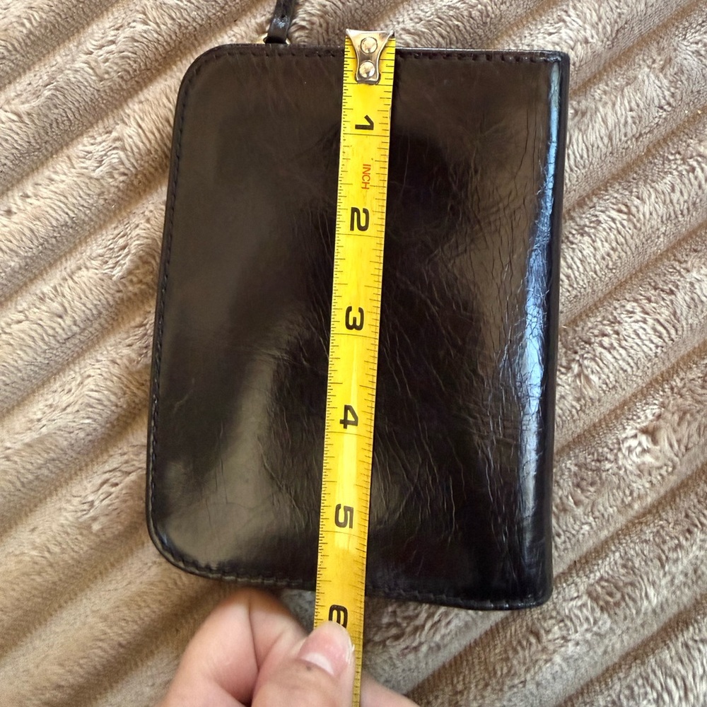 HOBO black leather wallet - Picture 6 of 6